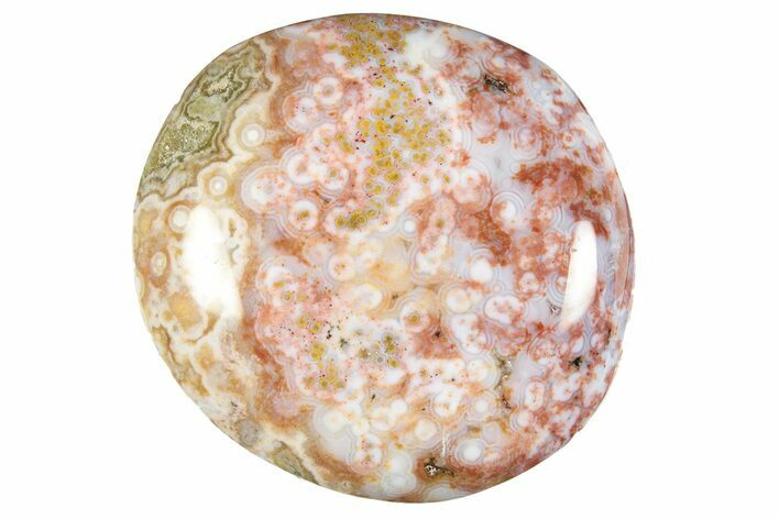 Polished Ocean Jasper Stone - New Deposit #248240